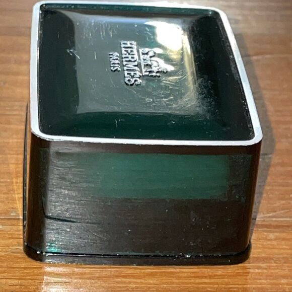 Hermes Perfumed Soap Eau D'Orange Verte 0.8 oz Travel Size Hard Case Paris - Picture 6 of 14